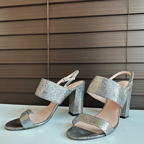 Kate Spade Irvine Metalic Leather Slingback Sandal - Picture 3 of 16